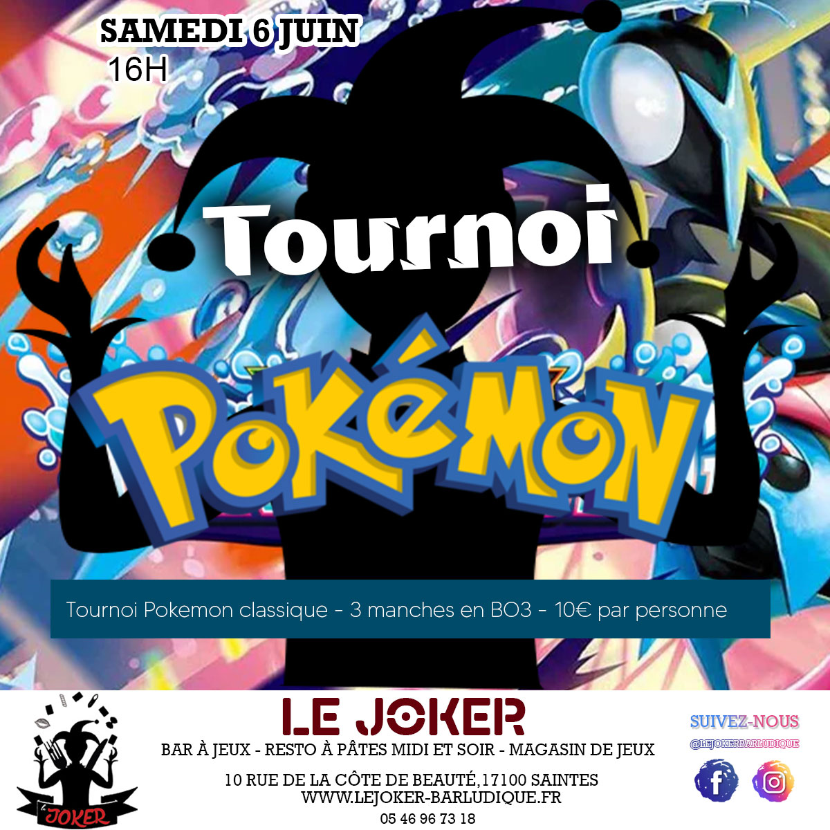 TOURNOI POKEMON STANDARD - https://lejoker-barludique.fr/