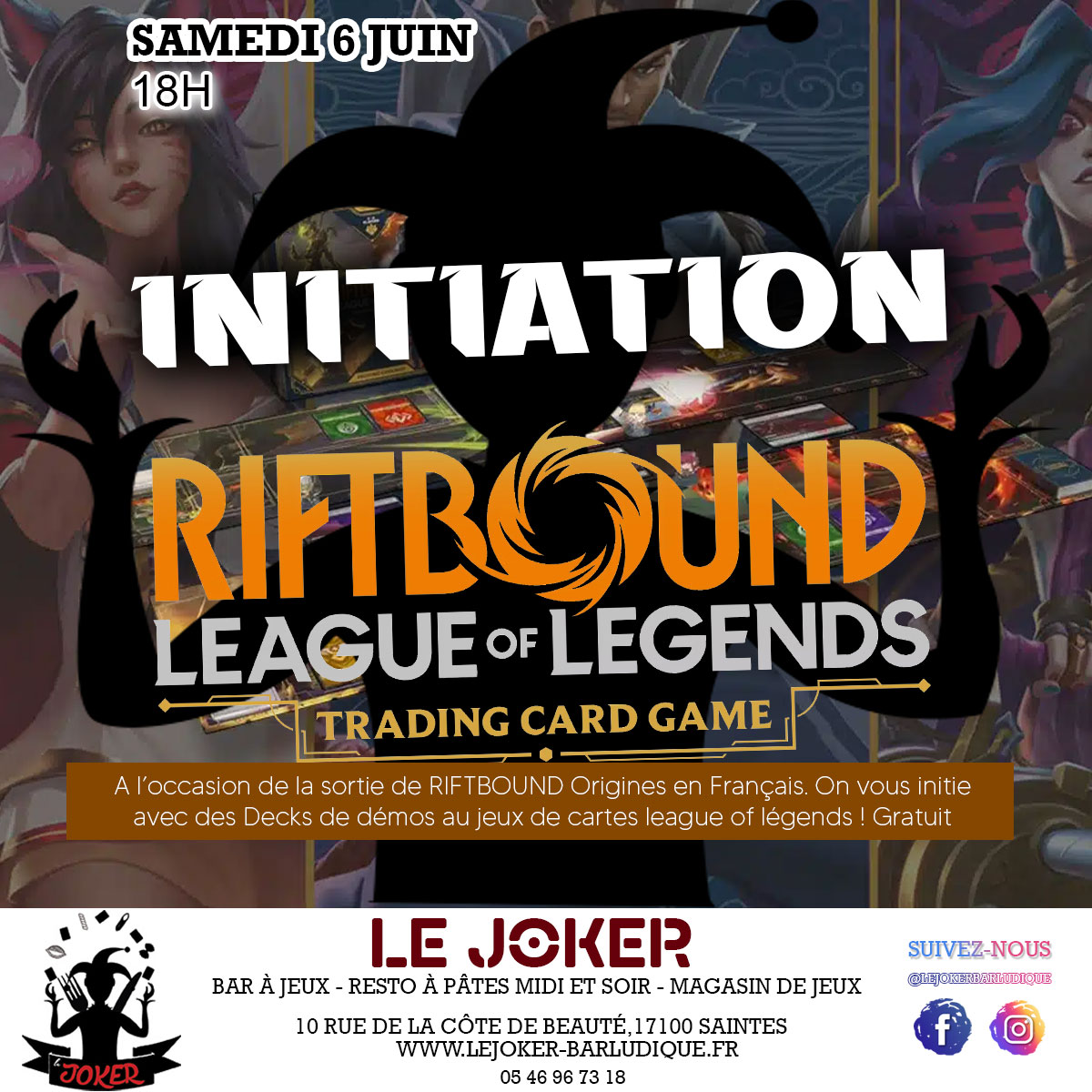 INITIATION RIFTBOUND - https://lejoker-barludique.fr/