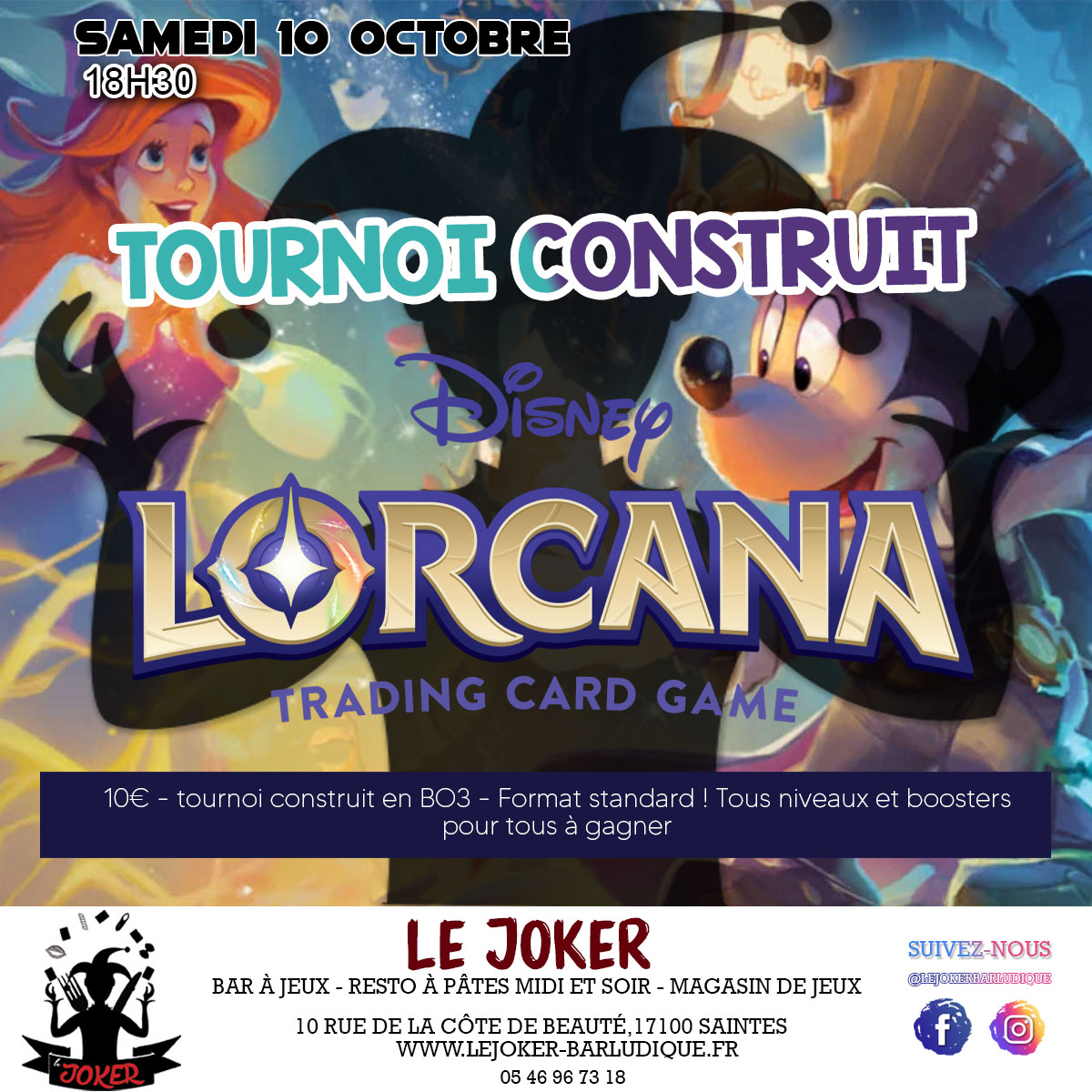 Tournoi construit lorcana - https://lejoker-barludique.fr/
