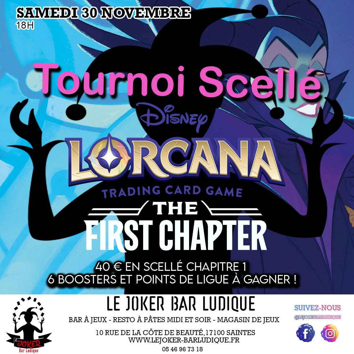 Tournoi Scellé CHAPITRE 1 LORCANA - https://lejoker-barludique.fr/