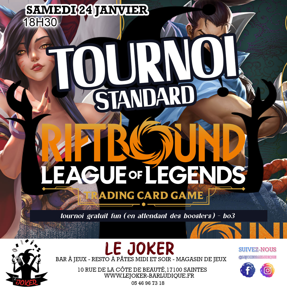 TOURNOI RIFTBOUND LEAGUE OF LEGENDS - https://lejoker-barludique.fr/