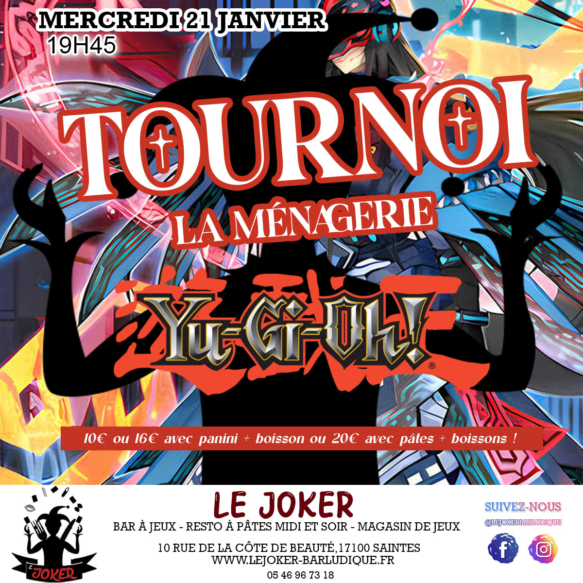 TOURNOI LA MENAGERIE YUGIOH - https://lejoker-barludique.fr/