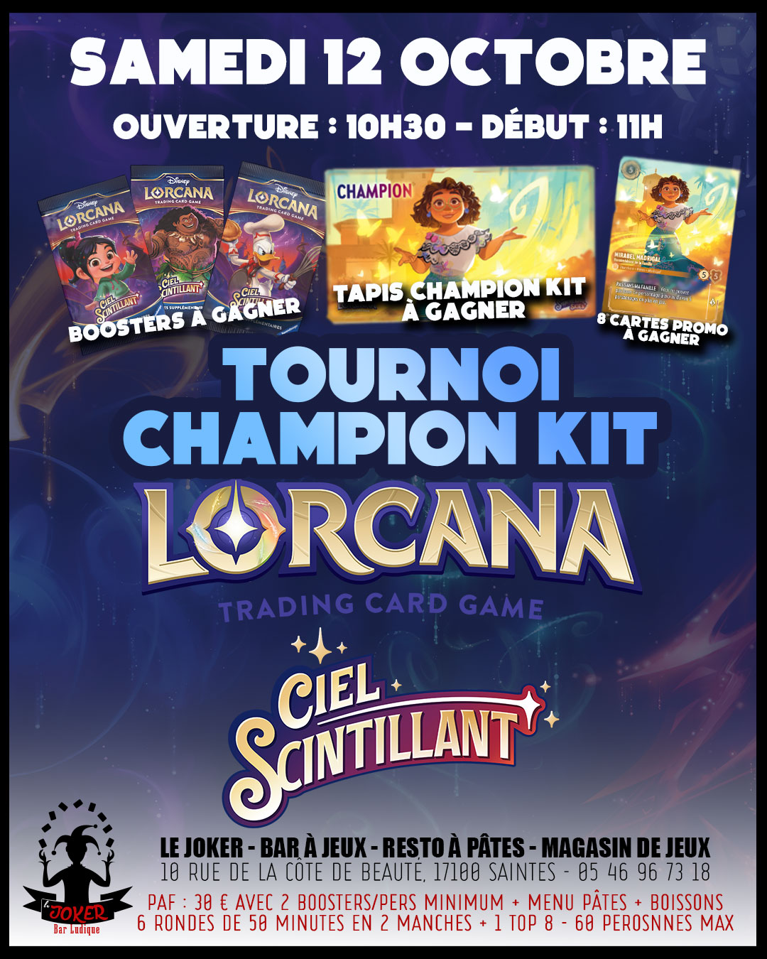 TOURNOI CHAMPION KIT LORCANA CHAPITRE 5 - https://lejoker-barludique.fr/