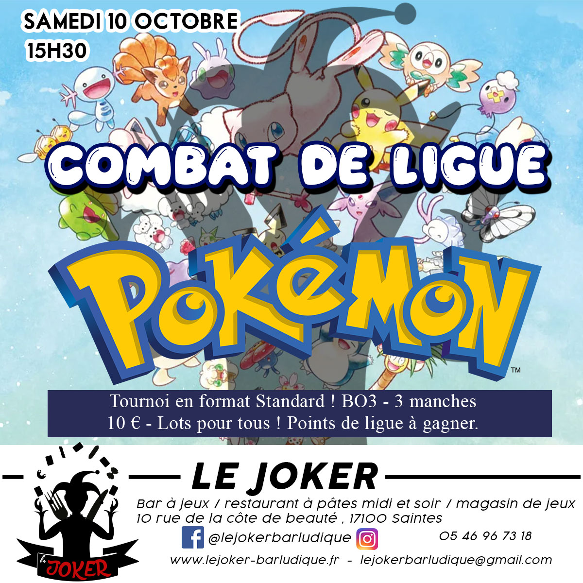 COMBAT DE LIGUE POKEMON - https://lejoker-barludique.fr/