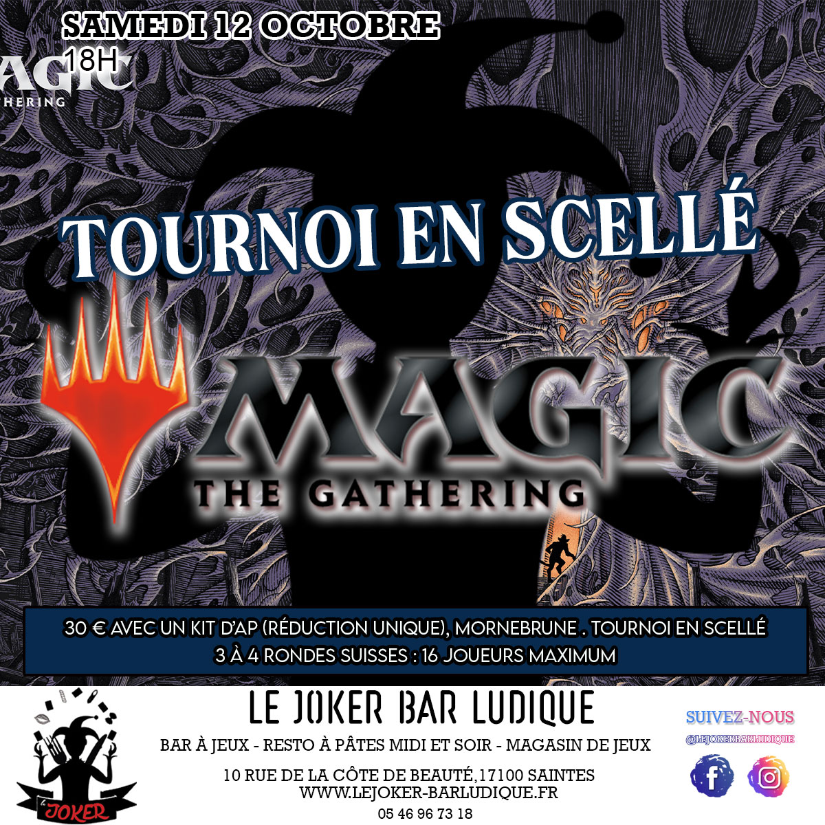 Tournoi Scellé Magic - https://lejoker-barludique.fr/