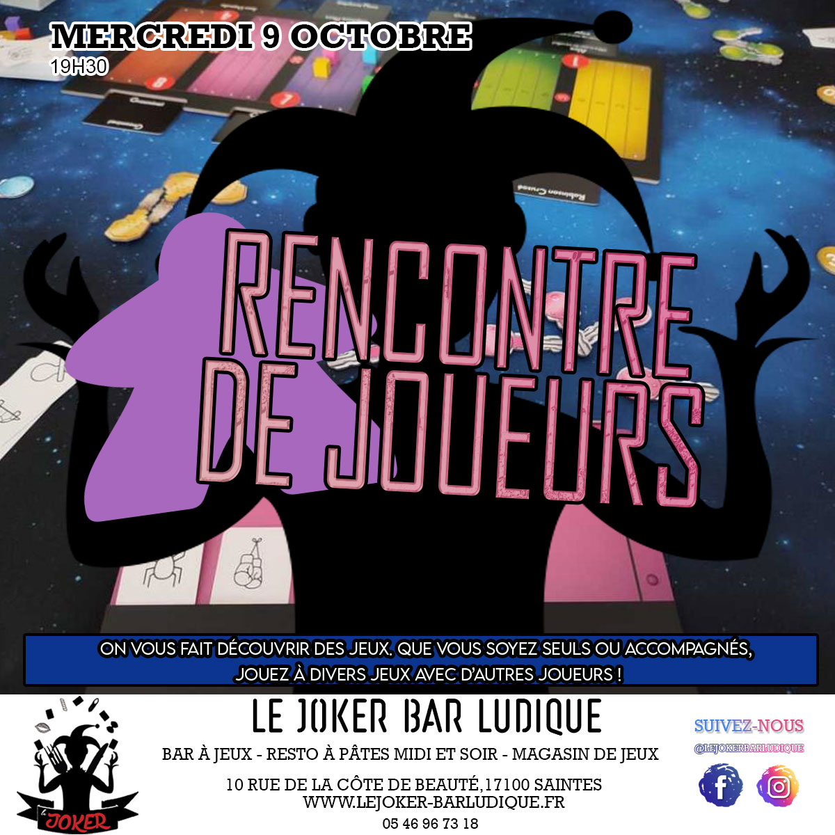 Rencontre de joueurs - https://lejoker-barludique.fr/