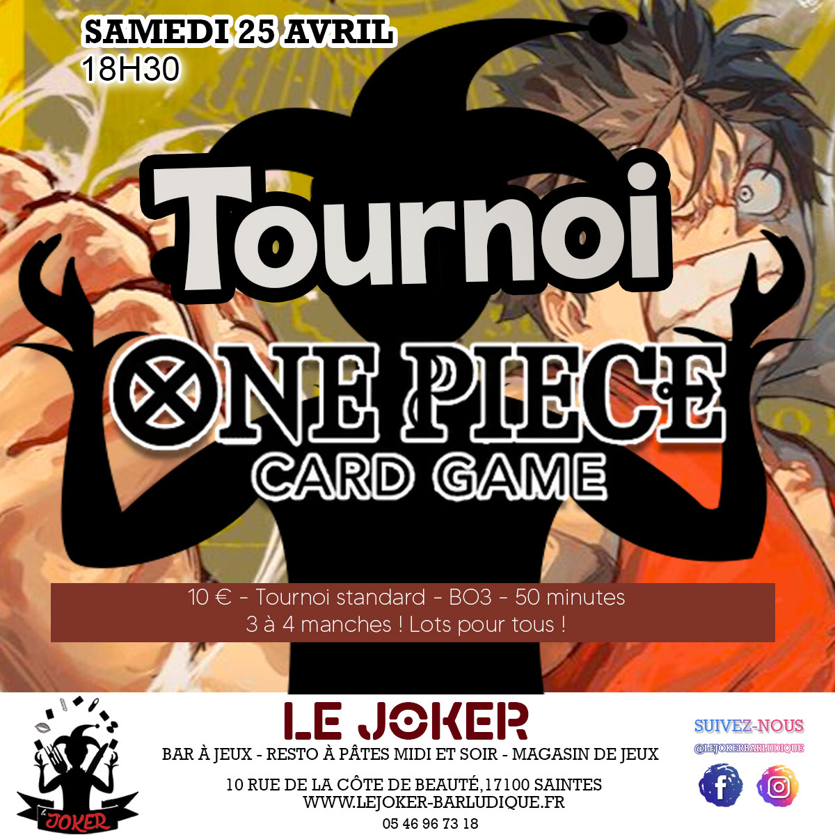 Tournoi One Piece - https://lejoker-barludique.fr/