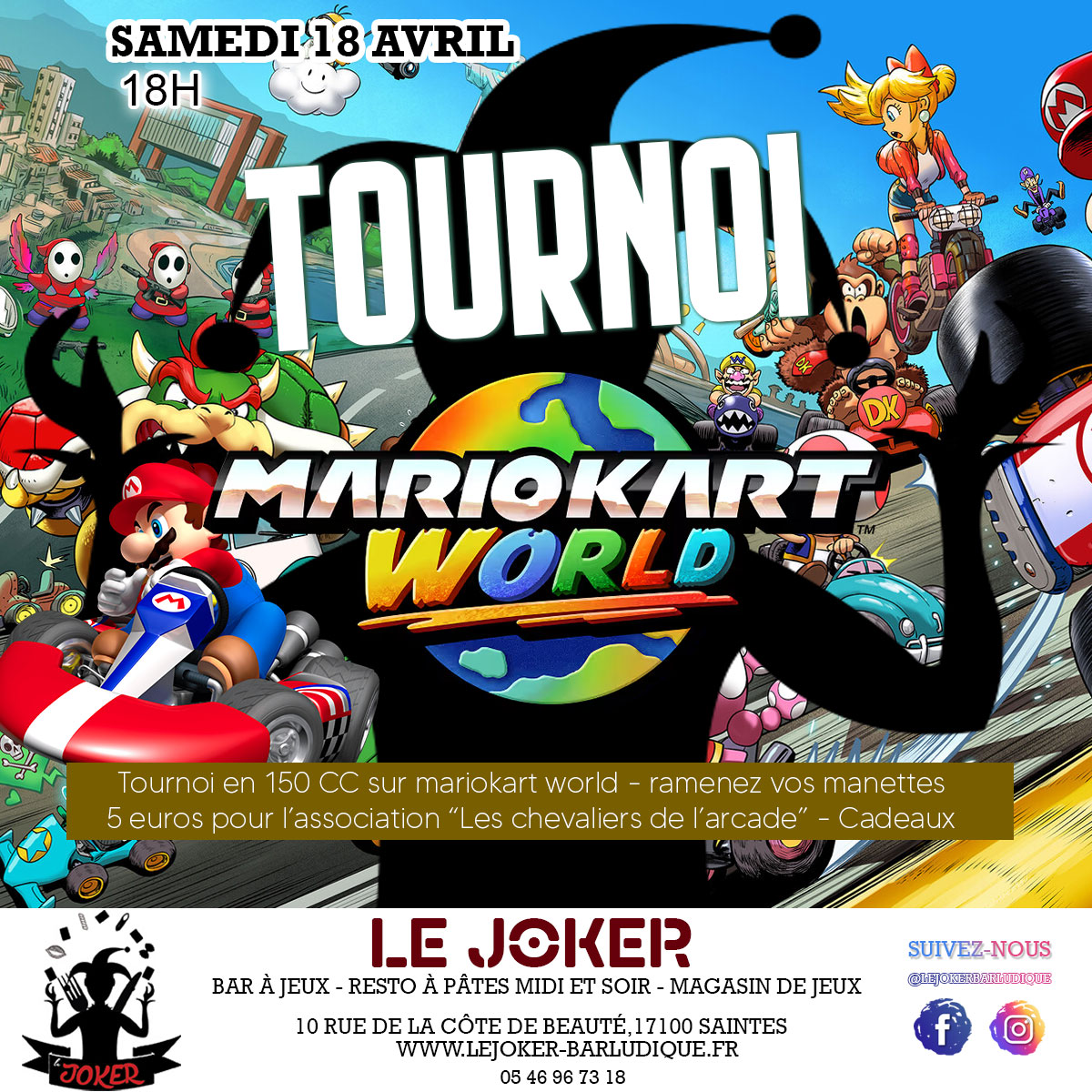 TOURNOI MARIO KART - https://lejoker-barludique.fr/